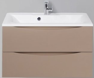 BelBagno Тумба под умывальник Marino-800-2C-SO-CL-P (cappuccino lucido) – изображение в каталоге