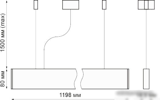 Линейный светильник Novotech Iter 358160 – фото товара