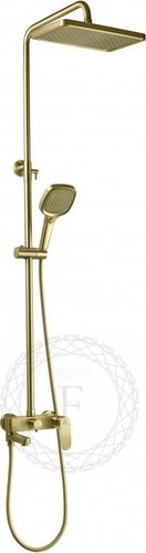 Душевая система Filarete Retta FL2030 (матовое золото) - изображение в каталоге