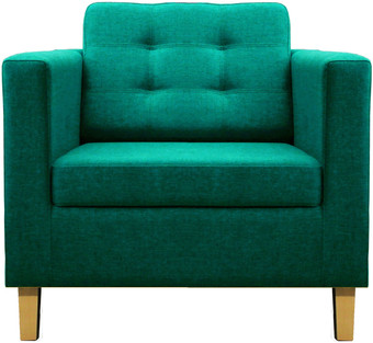 Интерьерное кресло Brioli Дилли клетка Д (J16/азур/опоры светлые) – изображение в каталоге