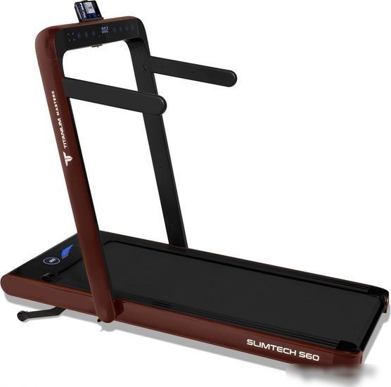 Электрическая беговая дорожка Titanium Masters Slimtech S60 (коричневый) – фото товара