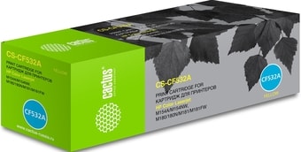 Картридж CACTUS CS-CF532A (аналог HP CF532A) – изображение в каталоге