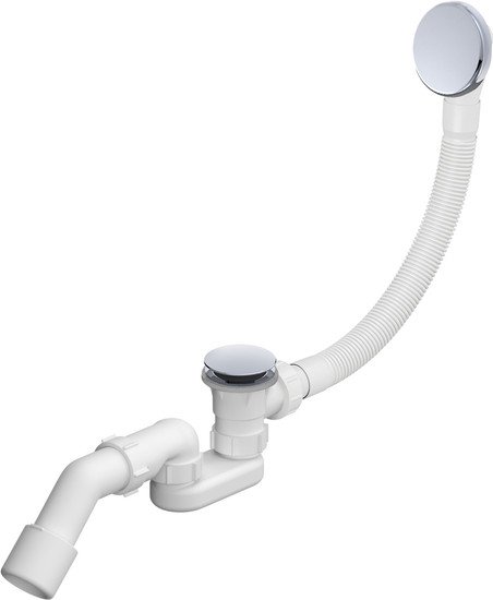 Ванна Wellsee FreeDom 150x80 231101005 (встраиваемая ванна белый глянец, ножки, сифон-автомат хром) - фото товара