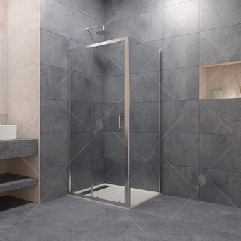 Душевой уголок RGW PA-74 410874170-11 170x100 (хром/прозрачное стекло) - изображение в каталоге