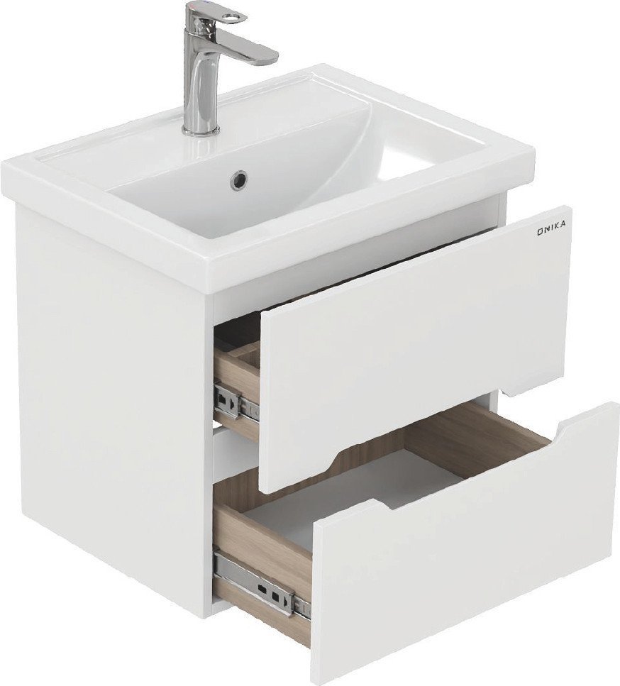 Onika Тумба под умывальник Айленд 60.13 2 ящика (106161) – фото товара