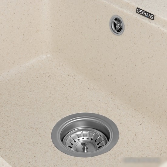 Кухонная мойка Gerhans A12 (бежевый) - фото товара