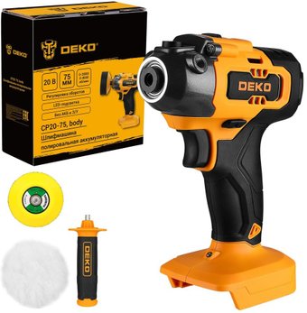 Полировальная машина Deko CP20-75 084-1086 (без АКБ) – изображение в каталоге