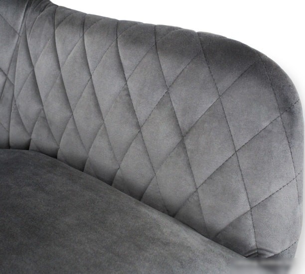 Стул с подлокотниками Sheffilton SHT-ST38/S37 (угольно-серый/хром лак) – фото товара