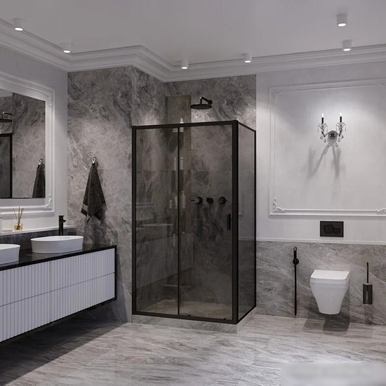 Душевой уголок Ambassador Forsa 110x100x200 17022217ABB-100ABB - фото товара