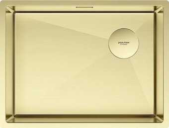 Кухонная мойка Paulmark Next-Skew 58 UNI PM885844-LG (золото/светлое золото) - изображение в каталоге