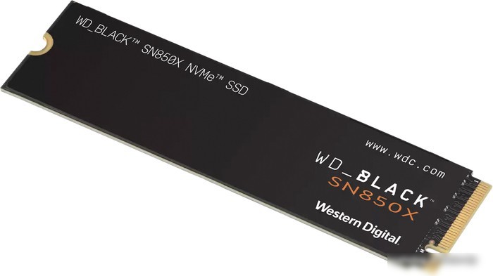 SSD WD Black SN850X NVMe Heatsink 2TB WDS200T2XHE – фото товара