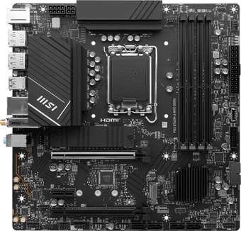 Материнская плата MSI Pro B760M-A WiFi DDR4 – изображение в каталоге
