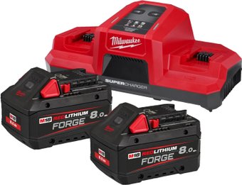 Аккумулятор с зарядным устройством Milwaukee M18 FORGENRG-802DBSC 4933498616 (18В + 18В/8 Ач) – изображение в каталоге