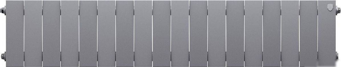 Биметаллический радиатор Royal Thermo PianoForte 200 Серебристый - 18 секций - фото товара