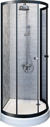 Душевой уголок Radomir Стронг 110 1-03-6-0-0-1820 (прозрачное стекло) - изображение в каталоге