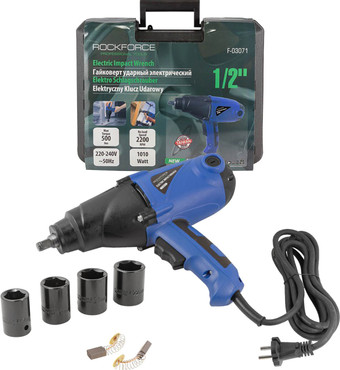 Гайковерт RockForce F-03071 (синий) – изображение в каталоге