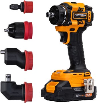 Дрель-шуруповерт Partisan AD-2150QBL (с 2-мя АКБ, кейс) – изображение в каталоге