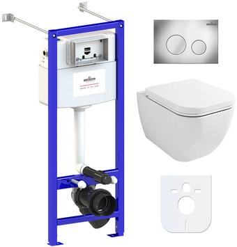 Унитаз Lavinia Boho Relfix One Rimless 6 в 1 77050162 - изображение в каталоге