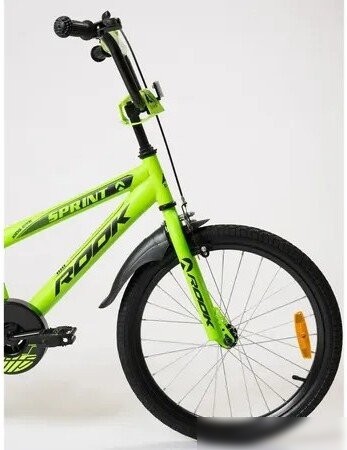 Детский велосипед Rook Sprint (16, зеленый) – фото товара