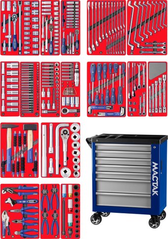 Универсальный набор инструментов Мастак 50-07323B (323 предмета) – изображение в каталоге