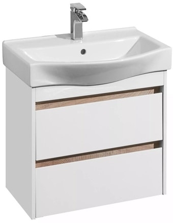 Мебель для ванных комнат Акватон Тумба с умывальником Нортон 65 1A2488K0NT010 – изображение в каталоге