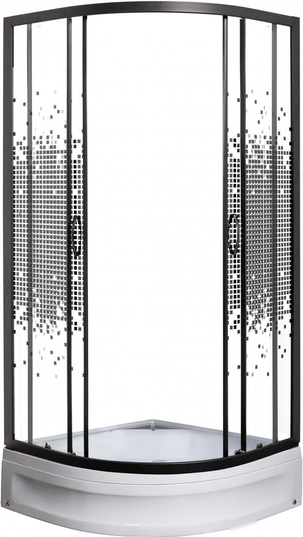 Душевой уголок Мономах 80/180 МЗ BL - фото товара