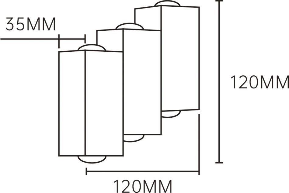 Уличный накладной светильник ESCADA 30005W/01LED (черный) – фото товара