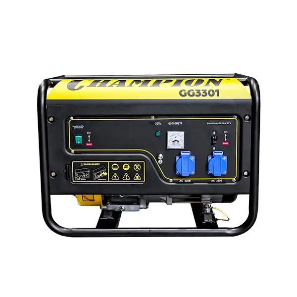 Бензиновый генератор Champion GG3301 – фото товара