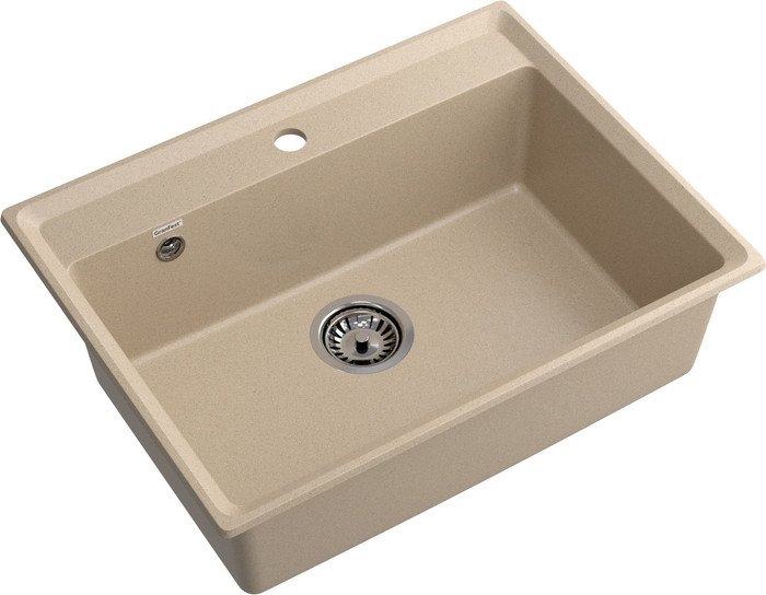 Кухонная мойка GranFest GF-LV-660 (песочный) - фото товара