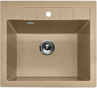 Кухонная мойка GranFest Quadro GF-Q561 (песочный) - изображение в каталоге