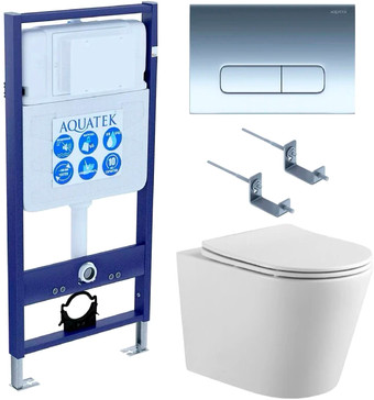 Унитаз Aquatek Вега INS-0000012+KDI-0000016+KKI-0000002+AQ1904-00 - изображение в каталоге