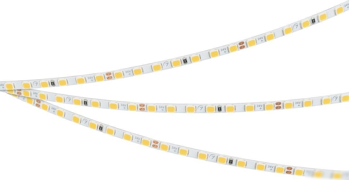 Светодиодная лента Arlight 6W/m 140Led/m 2835SMD теплый белый 5M UL-A140-3.5mm 24V Warm3000 045971 – фото товара