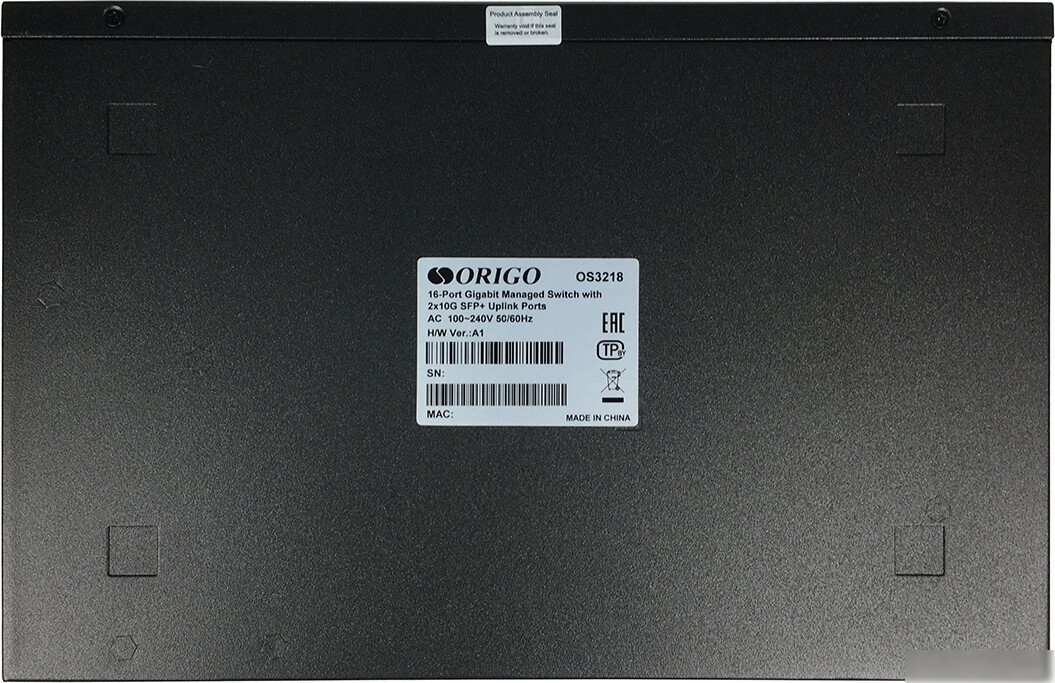 Управляемый коммутатор 3-го уровня Origo OS3218/A1A – фото товара