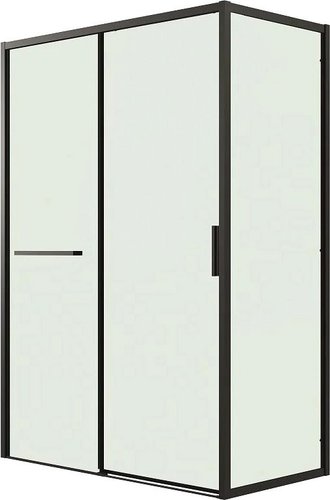 Душевой уголок Grossman Style 110x80x195 120.K33.05.1180.21.00 (черный матовый/прозрачное стекло) - изображение в каталоге