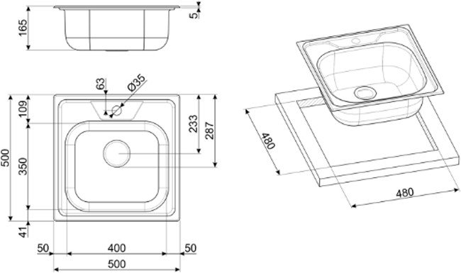 Кухонная мойка Smeg LYP501 - фото товара