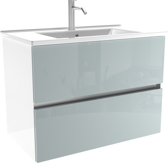 ЗОВ Тумба под умывальник Лира 80 L80MW0MAGVA (адриатик) – изображение в каталоге