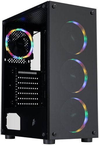 Корпус 1stPlayer FIRE DANCING V3-B (черный) – изображение в каталоге