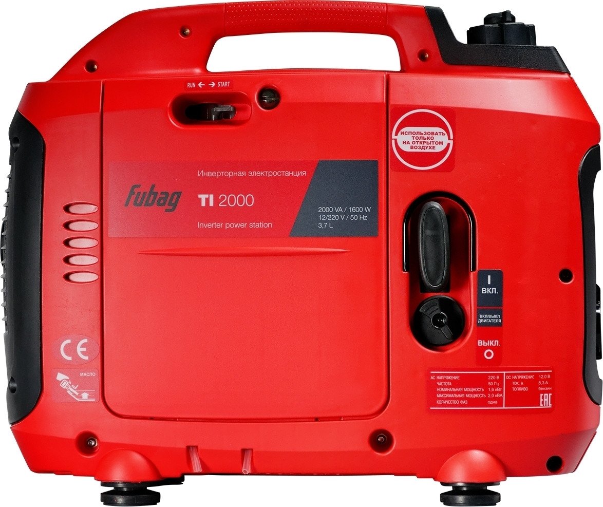 Бензиновый генератор Fubag TI 2000 – фото товара