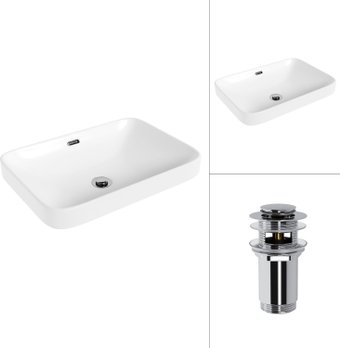 Умывальник Lauter 21441A + клапан 21190CH - изображение в каталоге