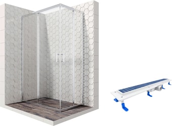 Душевой уголок Ambassador Set 14011101-ST9 - изображение в каталоге