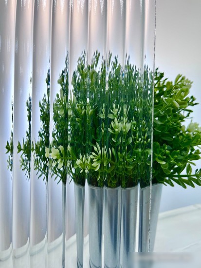 Душевая стенка RGW WA-08B 06100810-154 100 (черный/ребристое стекло) - фото товара