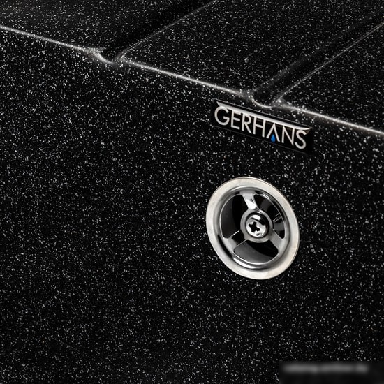 Кухонная мойка Gerhans B20 (черный) - фото товара
