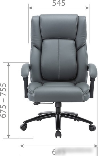 Офисное кресло CHAIRMAN CH415 (серый) – фото товара