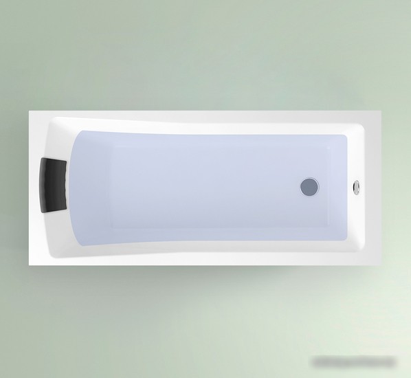 Ванна Lavinia Boho One 140x70 3701004P (с подголовником, ножками и экраном) - фото товара