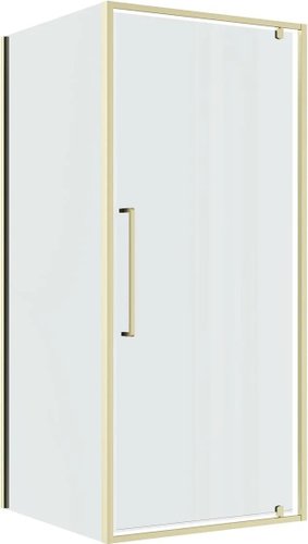 Душевой уголок Niagara Nova NG-45-9ASG-A90SG-34 90х90х195 (золото сатин/прозрачное стекло) - изображение в каталоге