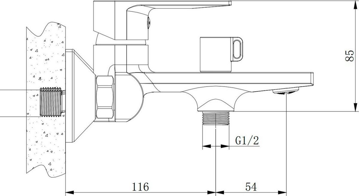 Смеситель Lauter Reef 21CK6678BS - фото товара