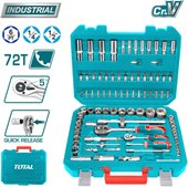 Универсальный набор инструментов Total THT421942 (94 предмета) – изображение в каталоге