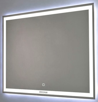 Мебель для ванных комнат Grossman Зеркало Pragma LED 80x60 480600 – изображение в каталоге