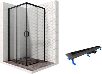 Душевой уголок Ambassador Set 11011203-ST10 - изображение в каталоге