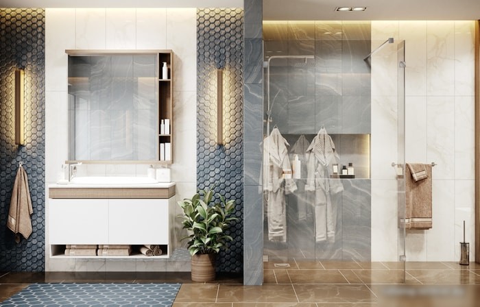 Душевая стенка Ambassador Walk-in 15031105 90х25 - фото товара